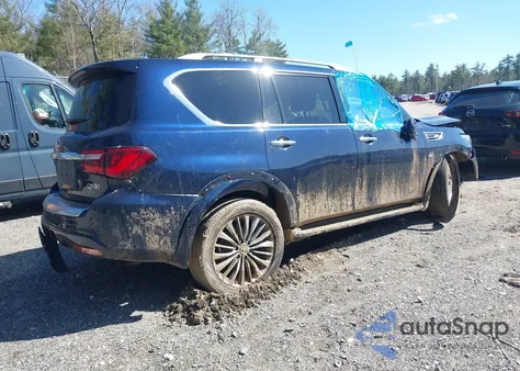 2020 Infiniti Qx80 Luxe Awd from USA, damaged, VIN JN8AZ2NE5L9252664